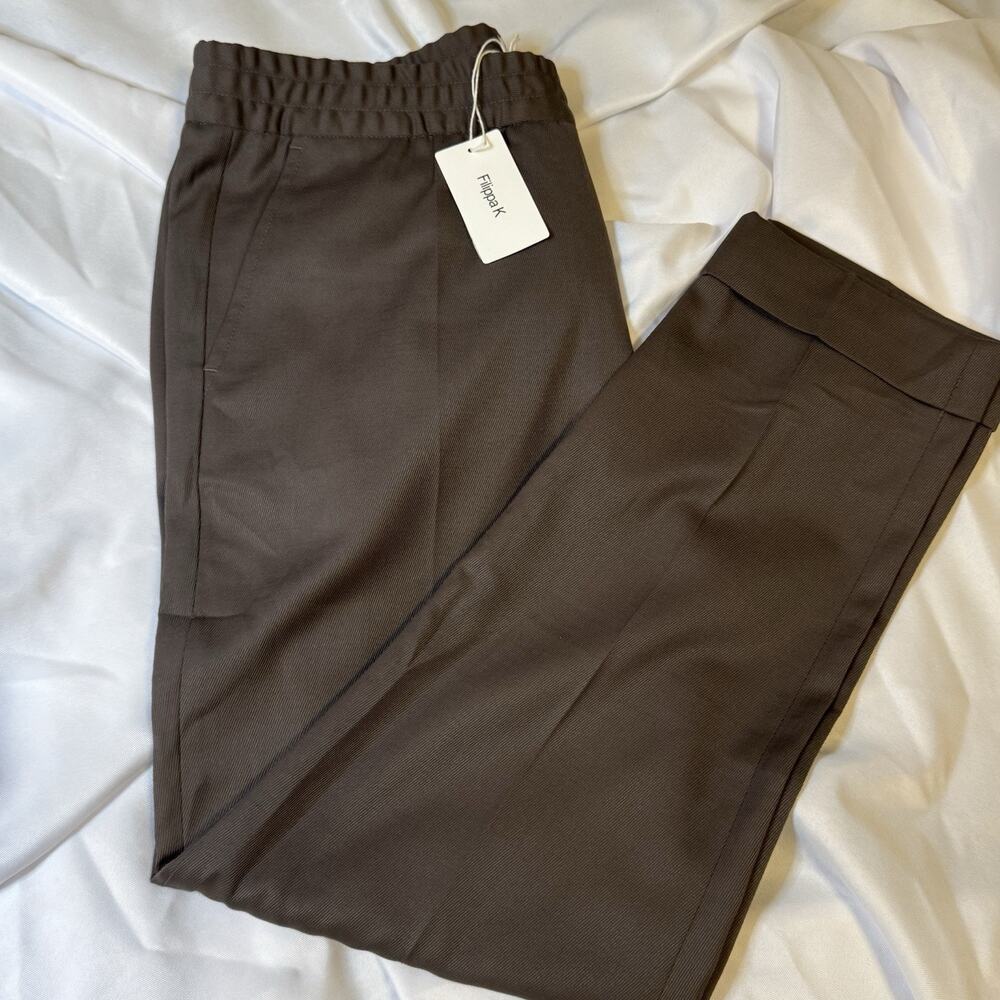 Flippa K Men’s Terry Cropped Trouser Taupe Size 50